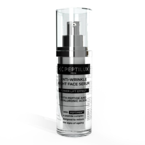 Men de peptilux - anti-rides "Effet de levage de puissance" Night Face Sérum avec Peptimen ™ - 30 ml