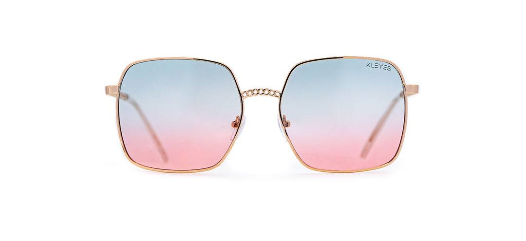 Lunettes de soleil 'Californie' - rose